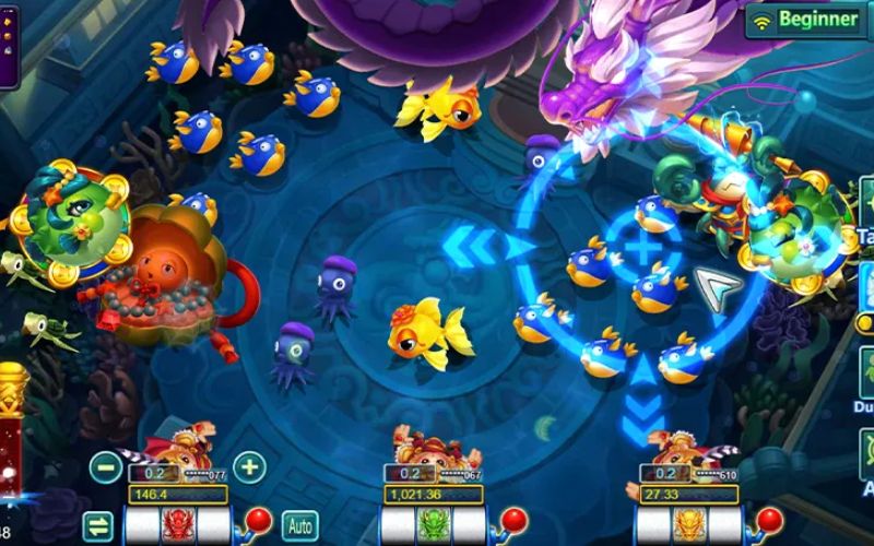 Biểu tượng trả thưởng Ngũ Long JDB