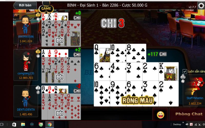 Học chơi Mậu Binh cho người mới