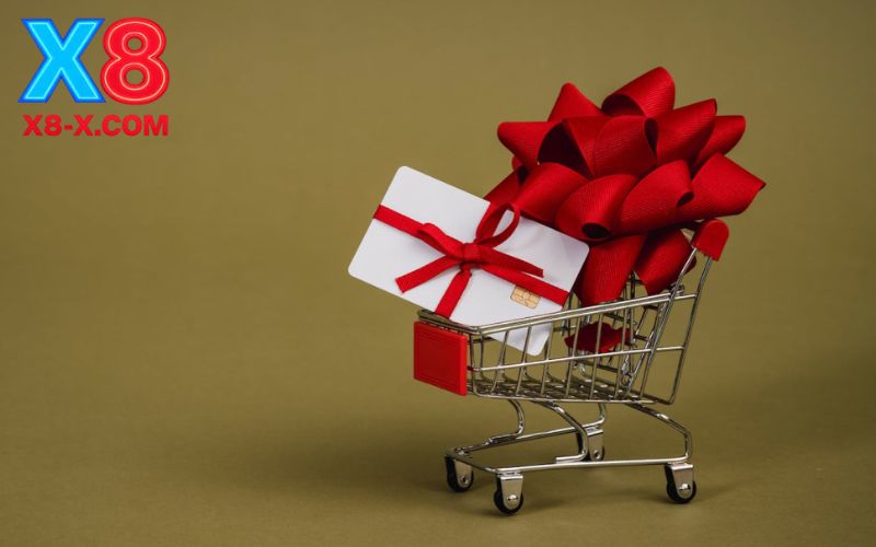 Khuyến mãi X8 giúp bạn nhận thưởng hấp dẫn khi tham gia chơi game.