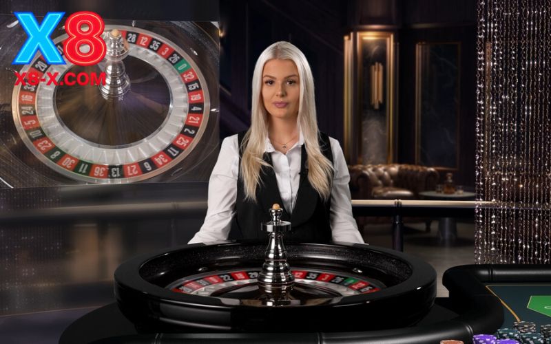 Live casino X8 với dealer xinh đẹp
