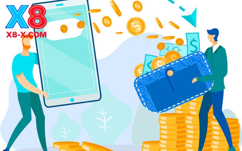 Giao dịch nạp tiền tại X8