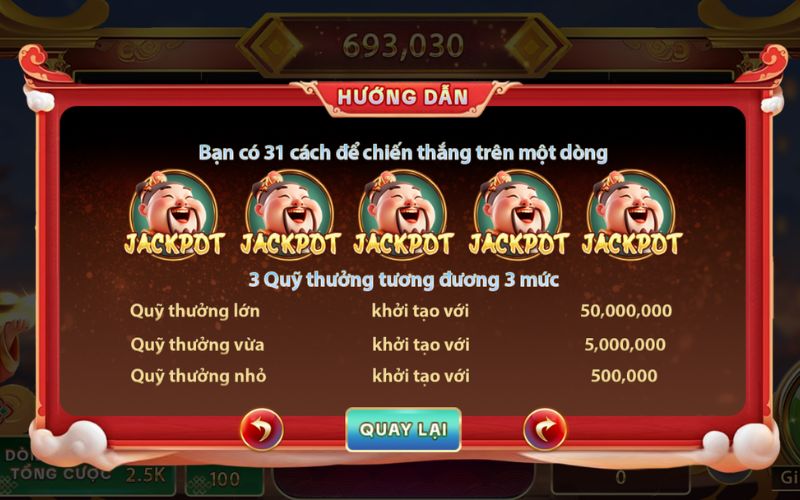 Sức hút slot nổ hũ Thần Tài